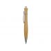 Подарочный набор Kyoto bamboo с ручкой и зарядным устройством, темно-коричневый