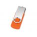 Подарочный набор Vision Pro Plus soft-touch с флешкой, ручкой и блокнотом А5, оранжевый