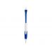 Ручка шариковая Santa Monica, белый/синий, черные чернила