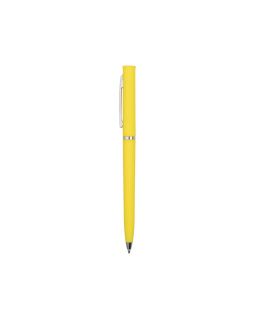 Ручка шариковая Navi soft-touch, желтый-foto3