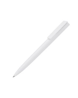 Ручка пластиковая шариковая Taper Solid, матовый белый Ручка пластиковая шариковая Taper Solid, матовый белый