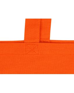 Сумка для шопинга Carryme 140 хлопковая, 140 г/м2, оранжевый-foto5