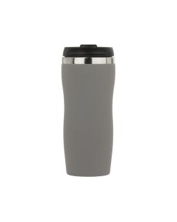 Термокружка Double wall mug C1, soft touch, 350 мл, серый-foto3
