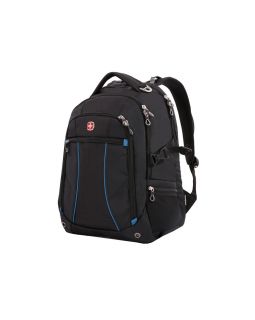 Рюкзак SWISSGEAR, 15,полиэстер 900D/рипстоп, 36x19x47 см, 32 л, черный/синий