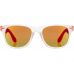 Солнцезащитные очки California, бесцветный полупрозрачный/красный