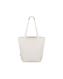 Сумка для шоппинга Cotton из переработанного хлопка 280 г, натуральный-foto2