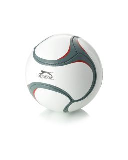 Мяч футбольный, размер 5, белый/серый