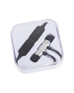 Наушники Martell магнитные с Bluetooth® в чехле, серебристый