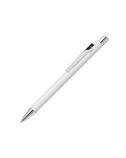 Ручка шариковая металлическая Straight SI, белый