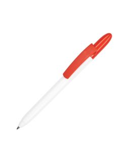 Шариковая ручка Fill White,  белый/красный