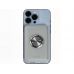 Магнитный беспроводной внешний аккумулятор MagnetIQ, 5000 mah, 10 W, серый Cool gray 7C