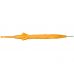 Зонт-трость механический с полупрозрачной ручкой, желтый