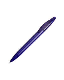 Ручка пластиковая шариковая Mark с хайлайтером, синий