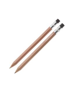 Набор Даллас: ручка шариковая, карандаш с ластиком в футляре