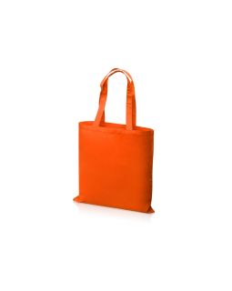 Сумка для шопинга Carryme 140 хлопковая, 140 г/м2, оранжевый-foto2