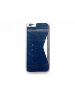 Кошелек-накладка на iPhone 6/6s, синий