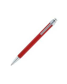 Ручка шариковая Pierre Cardin PRIZMA. Цвет - красный. Упаковка Е