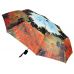 Набор: платок, складной зонт Моне. Поле маков, красный/зеленый (Ou)