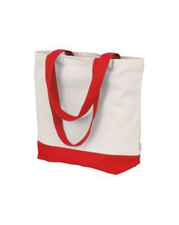 Сумка для шоппинга Cotton из переработанного хлопка 280 г, красный