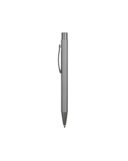 Ручка металлическая soft touch шариковая Tender, серый-foto3