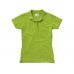 Рубашка поло First женская, зеленое яблоко