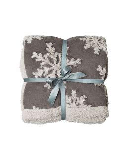 Плед Snowflake новогодний-foto11