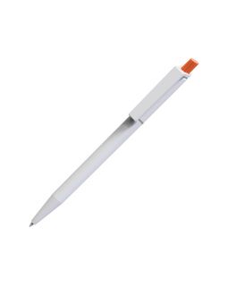 Шариковая ручка Xelo White,  белый/оранжевый
