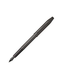 Перьевая ручка Cross Century II Black Micro Knurl, перо M, черный