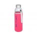 Спортивная бутылка Bodhi из стекла объемом 500 мл, розовый