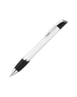 Ручка шариковая металлическая OPERA, синий, 1мм, белый