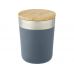 Lagan Кружка с медной вакуумной изоляцией объемом 300 мл и бамбуковой крышкой, синий