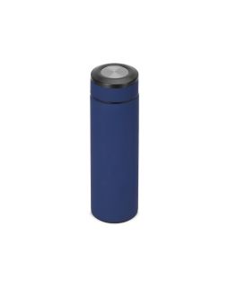 Вакуумный термос Vacuum Flask C1, soft touch, 420мл, темно-синий Вакуумный термос Vacuum Flask C1, soft touch, 420мл, темно-синий
