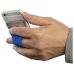 Картхолдер для телефона с отверстием для пальца, ярко-синий