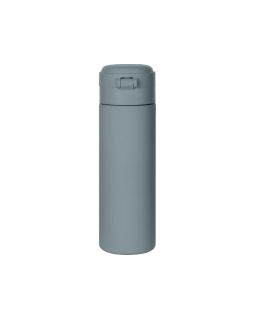 Вакуумная термокружка Waterline c кнопкой Guard, 400 мл, тубус, антрацит-foto4