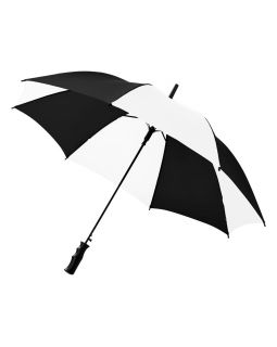Зонт Barry 23 полуавтоматический, черный/белый
