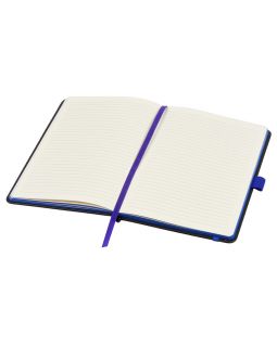 Блокнот ColorNote Black, твердая обложка A5, 80 листов, черный с синим-foto2