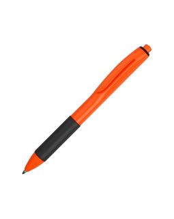 Ручка пластиковая шариковая Band, оранжевый/черный