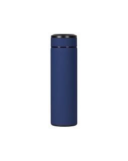 Вакуумный термос Vacuum Flask C1, soft touch, 420мл, темно-синий-foto3