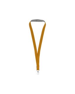 Двухцветный шнурок Aru с застежкой на липучке, оранжевый/серый