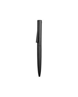 Ручка металлическая шариковая Bevel, черный-foto2