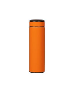 Вакуумный термос Vacuum Flask C1, soft touch, 420мл, оранжевый-foto3