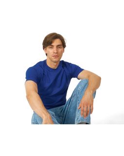 Футболка HD Fit короткий рукав с эластаном, классический синий-foto2