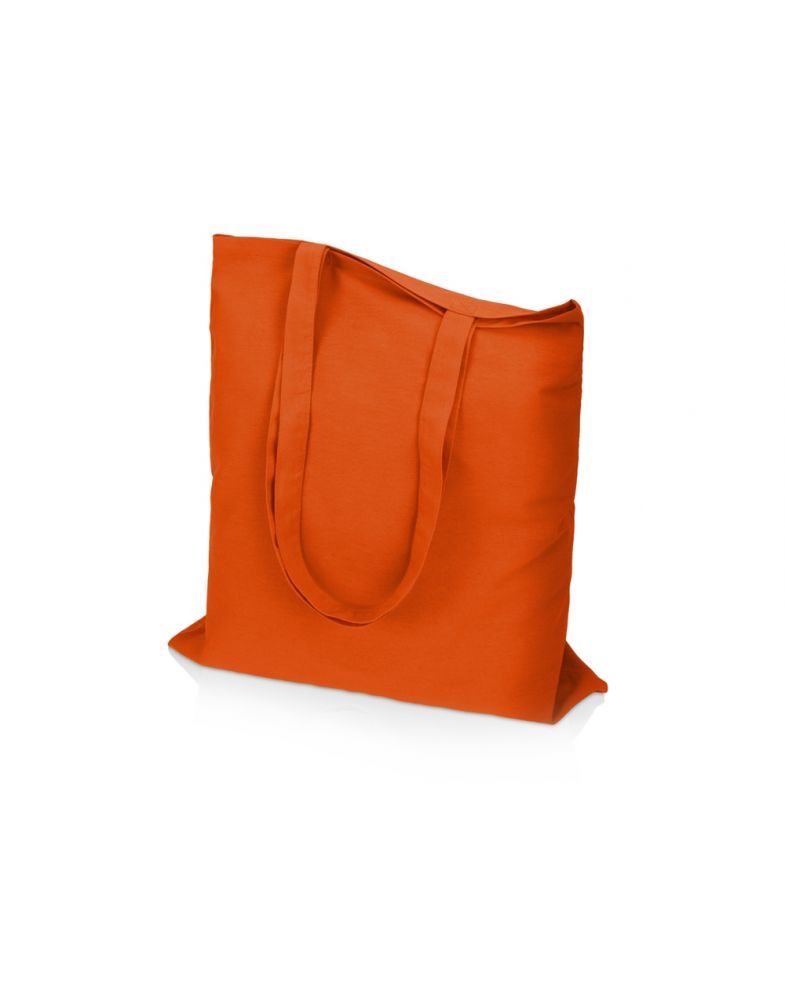 Сумка для шопинга Carryme 140 хлопковая, 140 г/м2, оранжевый Сумка для шопинга Carryme 140 хлопковая, 140 г/м2, оранжевый