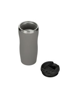 Термокружка Double wall mug C1, soft touch, 350 мл, серый-foto2