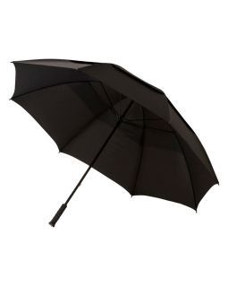 Зонт-трость Newport 30 противоштормовой, черный