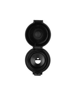 Вакуумная термокружка Waterline c кнопкой Guard, 400 мл, тубус, черный-foto6