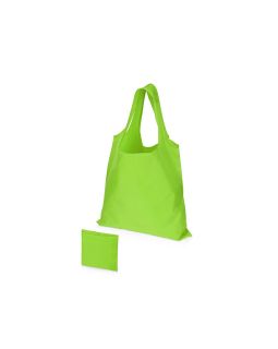 Складная сумка Reviver из переработанного пластика, зеленое яблоко