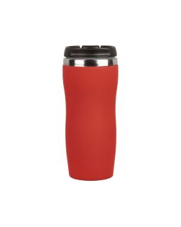 Термокружка Double wall mug C1, soft touch, 350 мл, красный-foto3