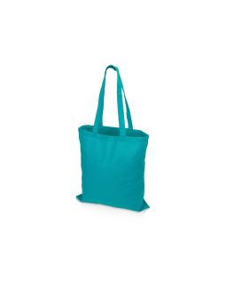Сумка для шопинга Carryme 140 хлопковая, 140 г/м2, бирюзовый 320C NEW