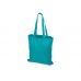 Сумка для шопинга Carryme 140 хлопковая, 140 г/м2, бирюзовый 320C NEW